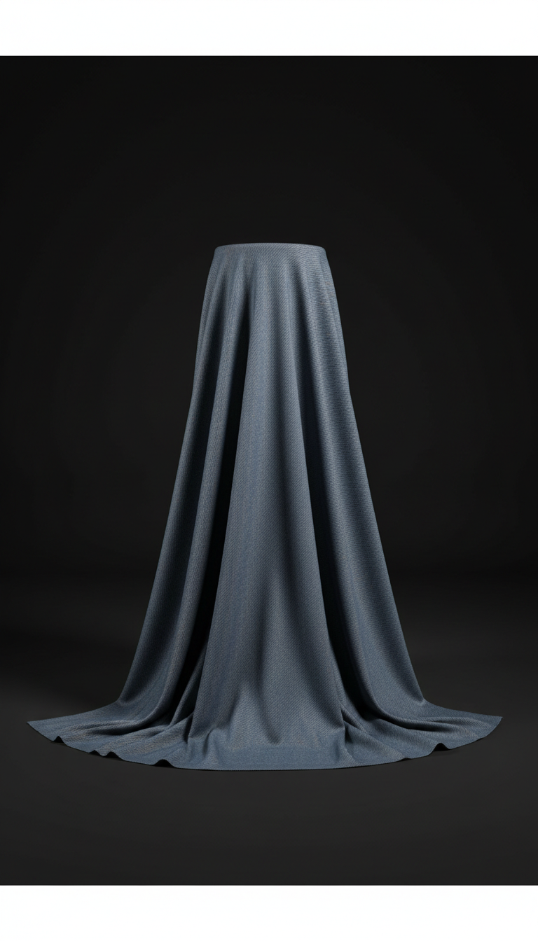 Poly-Viscose Charcoal 4-Season